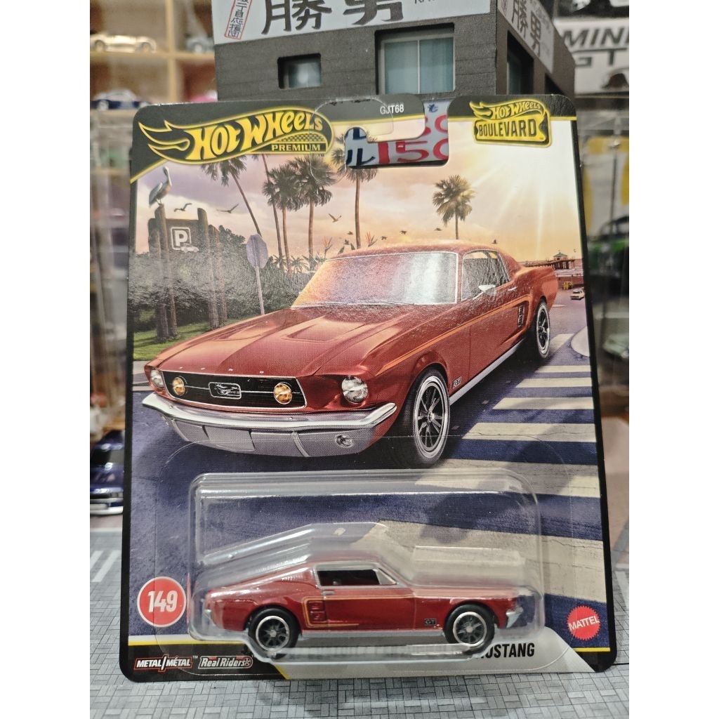 Hot Wheels Premium Boulevard '67 Custom Mustang
