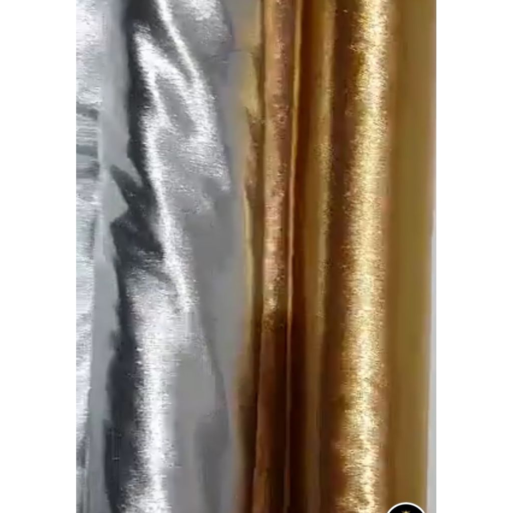 bahan kain lame khusus gold dan silver