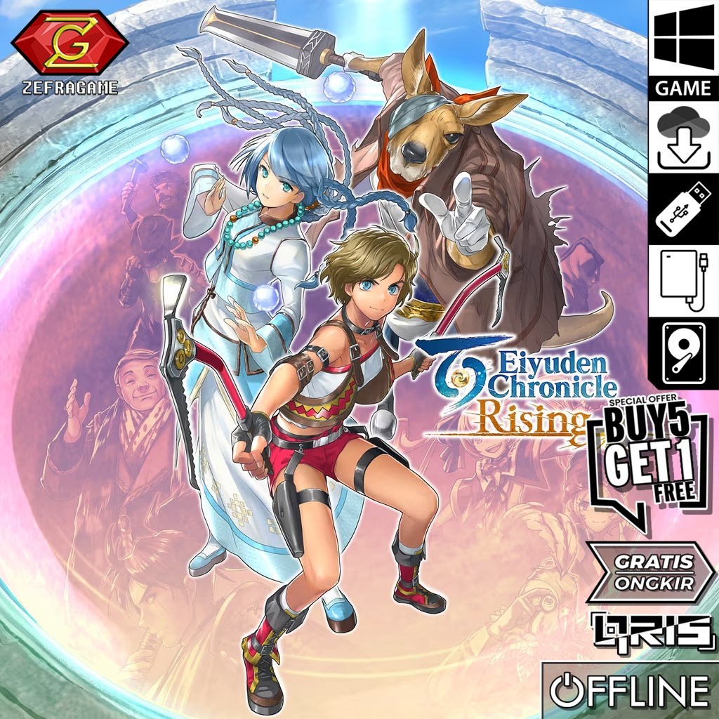 Eiyuden Chronicle Rising Game PC Laptop Games