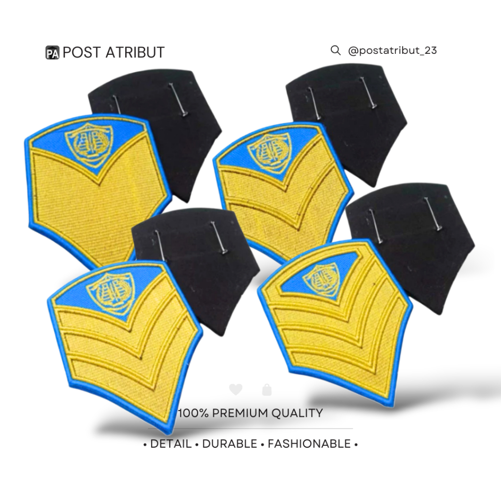 Chevron PDH POLTEKIM ( LUAR/PESIAR)/Chevron Poltekim/Chevron Taruna/Chevron PDH/ By Post Atribut_23