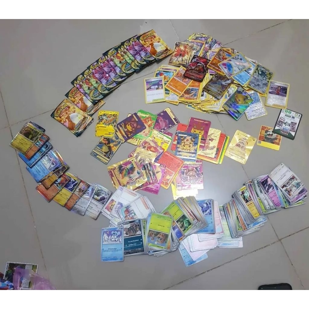 Borongan kartu pokemon