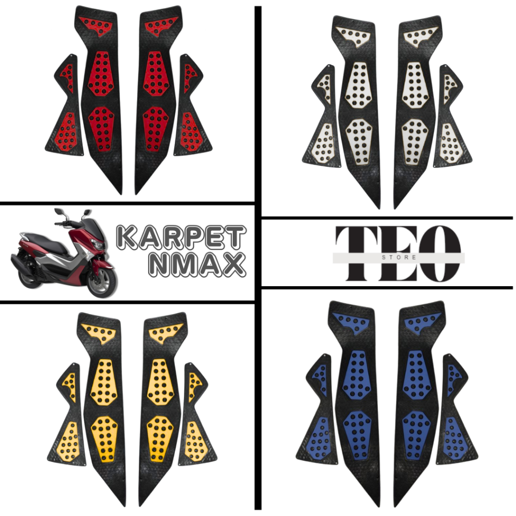 Karpet Nmax Pijakan Kaki Nmax OLD 2015 - 2019 Bordes Karpet Premium