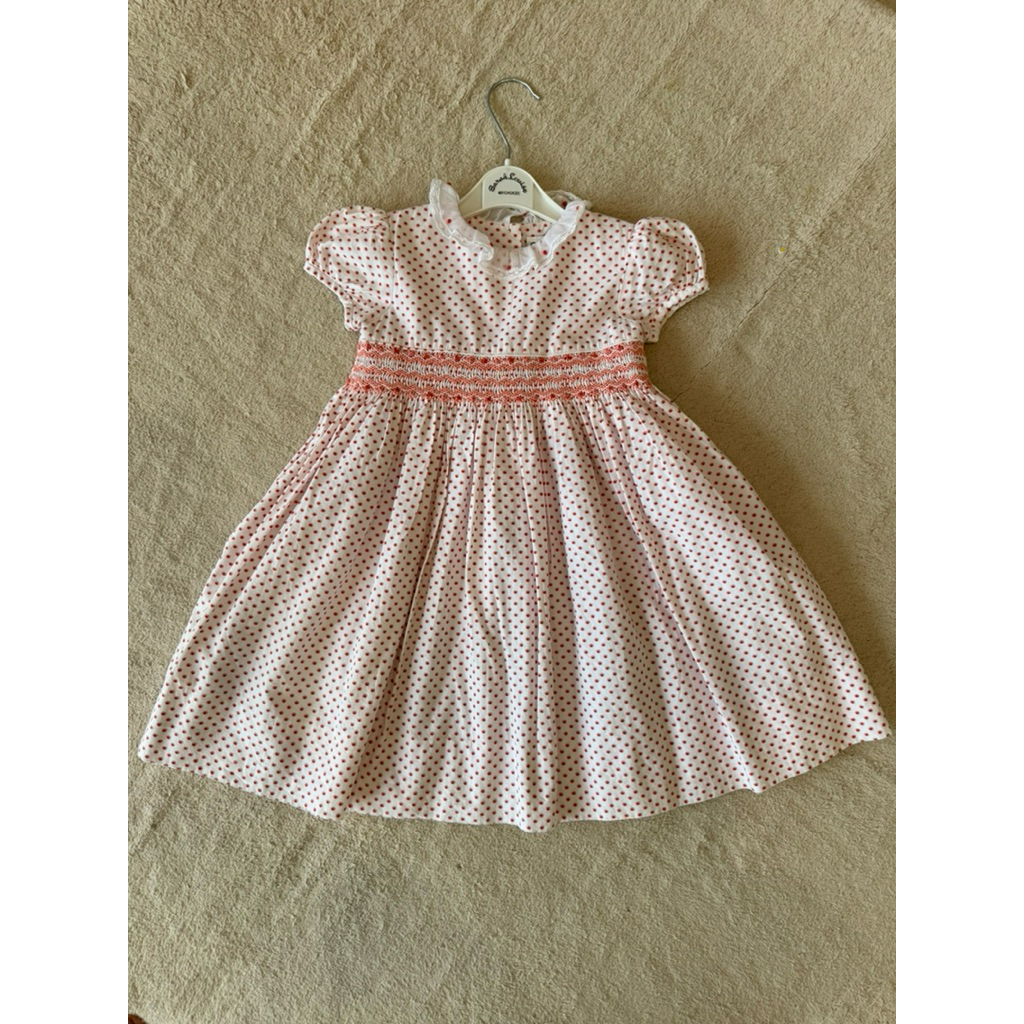 Sarah Louise smocked dress preloved rare