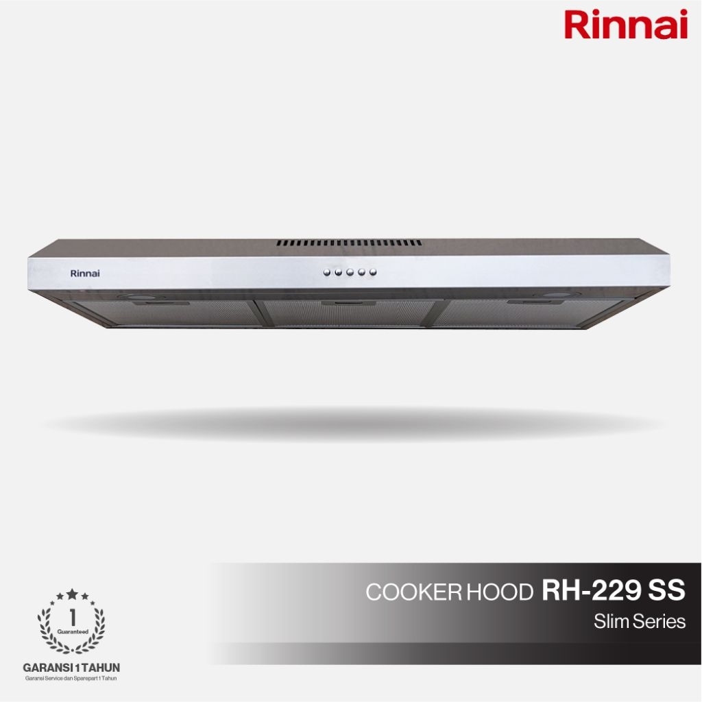 Cooker Hood Rinnai RH-229SS / RH-229B 90 cm