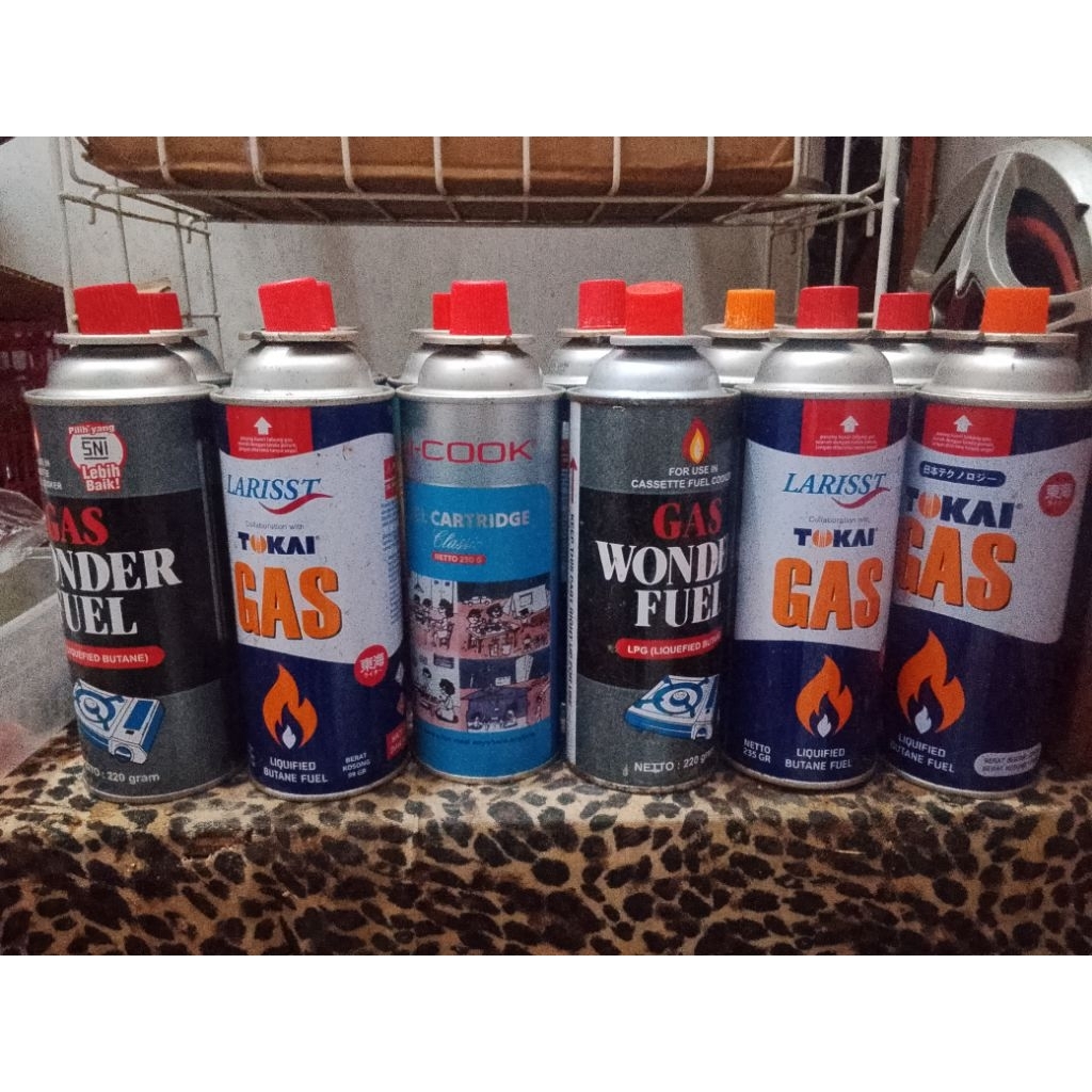 Tabung gas portable kosong