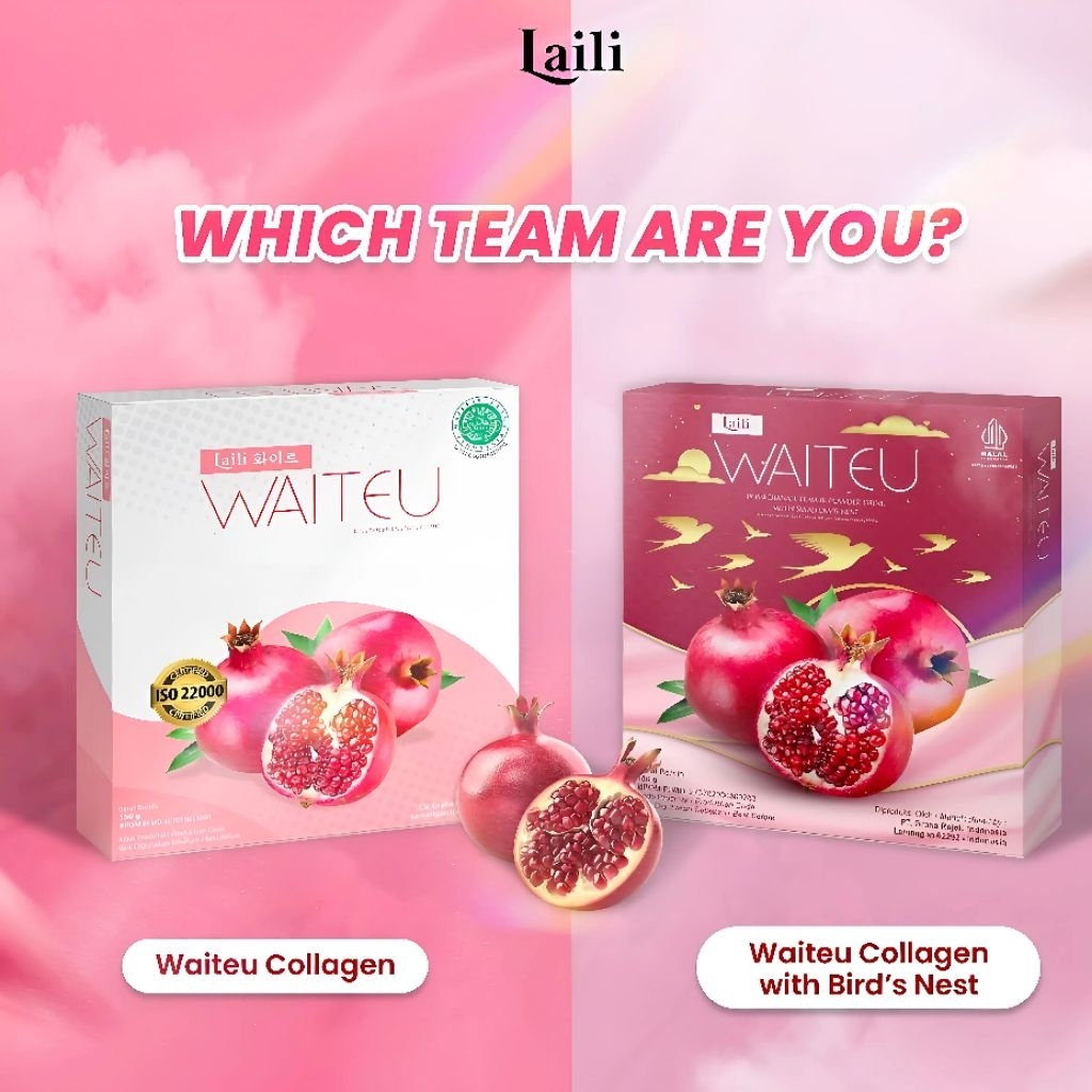 Laili Waiteu High Collagen EXPIRED FEB 2028 beauty drink kemasan baru dengan sarang wallet minuman c