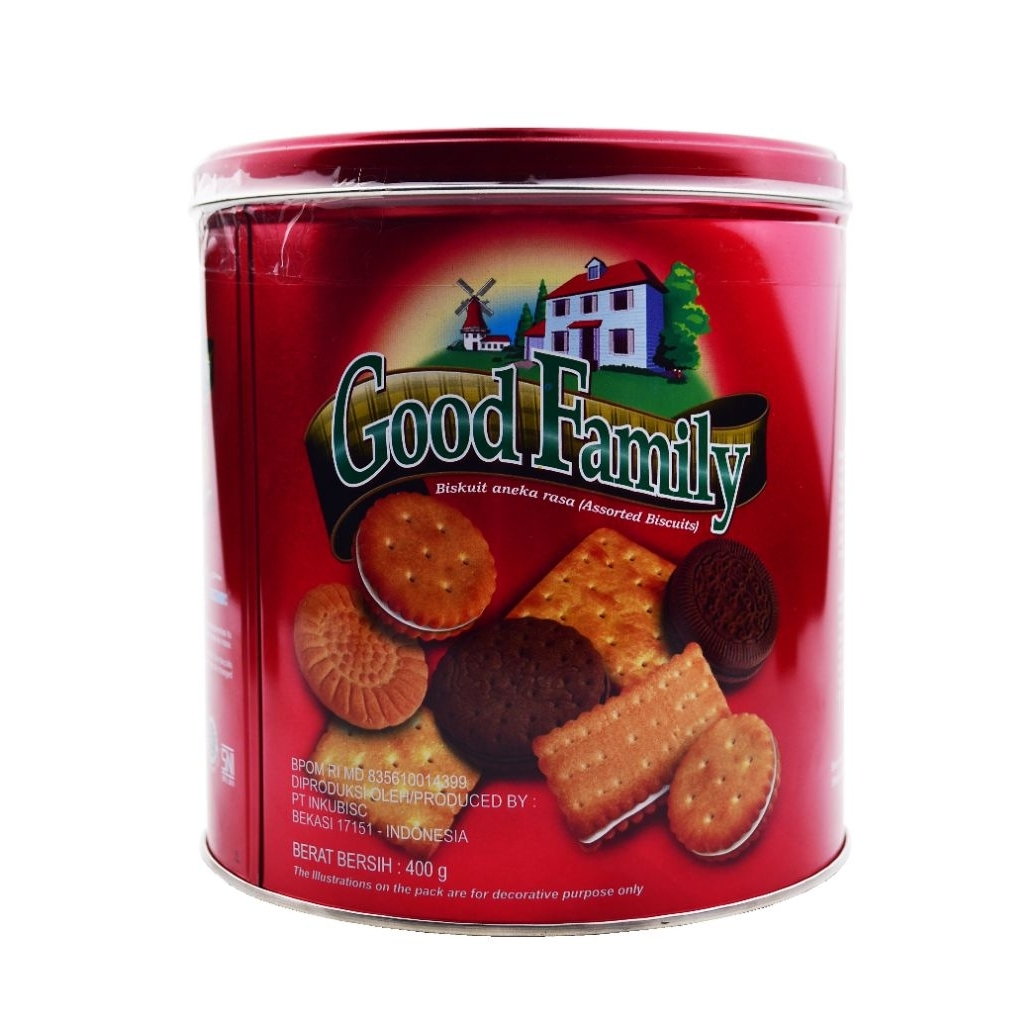 Good Family Biskuit Kaleng 400 g