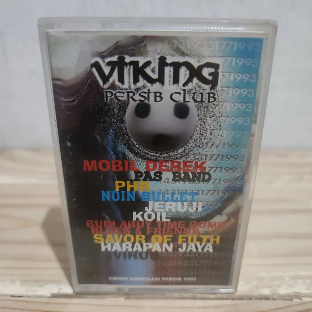 Kaset Album Kompilasi PERSIB (Pas Band, Jeruji, Koil, etc)
