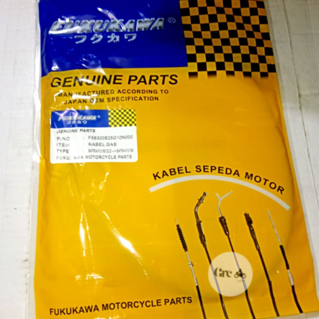 KABEL GAS SATRIA FU 150 FUKUKAWA TALI GAS SATRIA FU 150