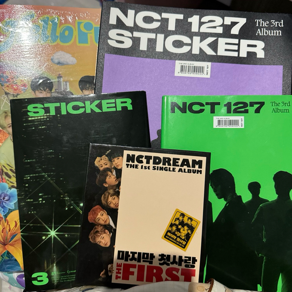 ALBUM NCT HELLO FUTURE, STICKER, THE FIRST