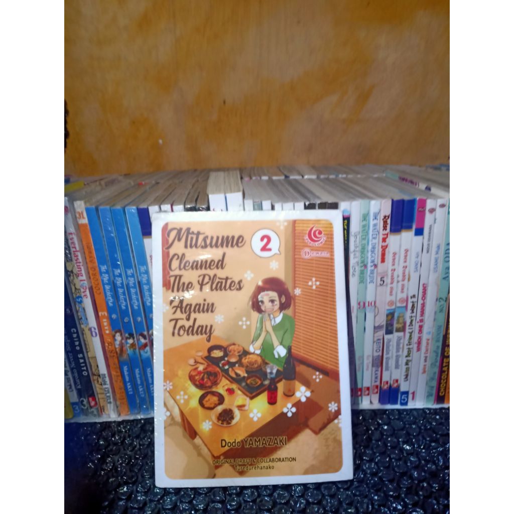 Komik/Manga Cabutan "Mitsume Cleaned The Plates Again Today" Original Segel