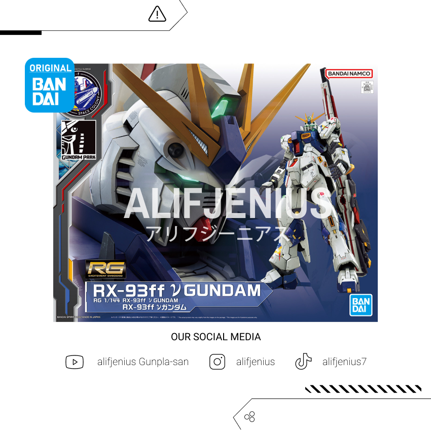 [GUNDAM BASE FUKUOKA LIMITED] RG RX-93ff Nu Gundam Mobile Suit Gundam Char's Counterattack READY STO