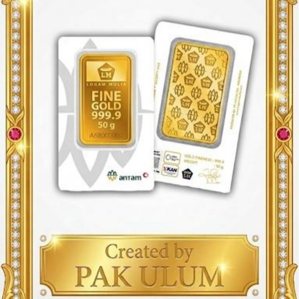 Logam Mulia 10 Gram (Antam) Emas Asli Kadar 999.9% Bersertifikat||Investasi Jangka Panjang