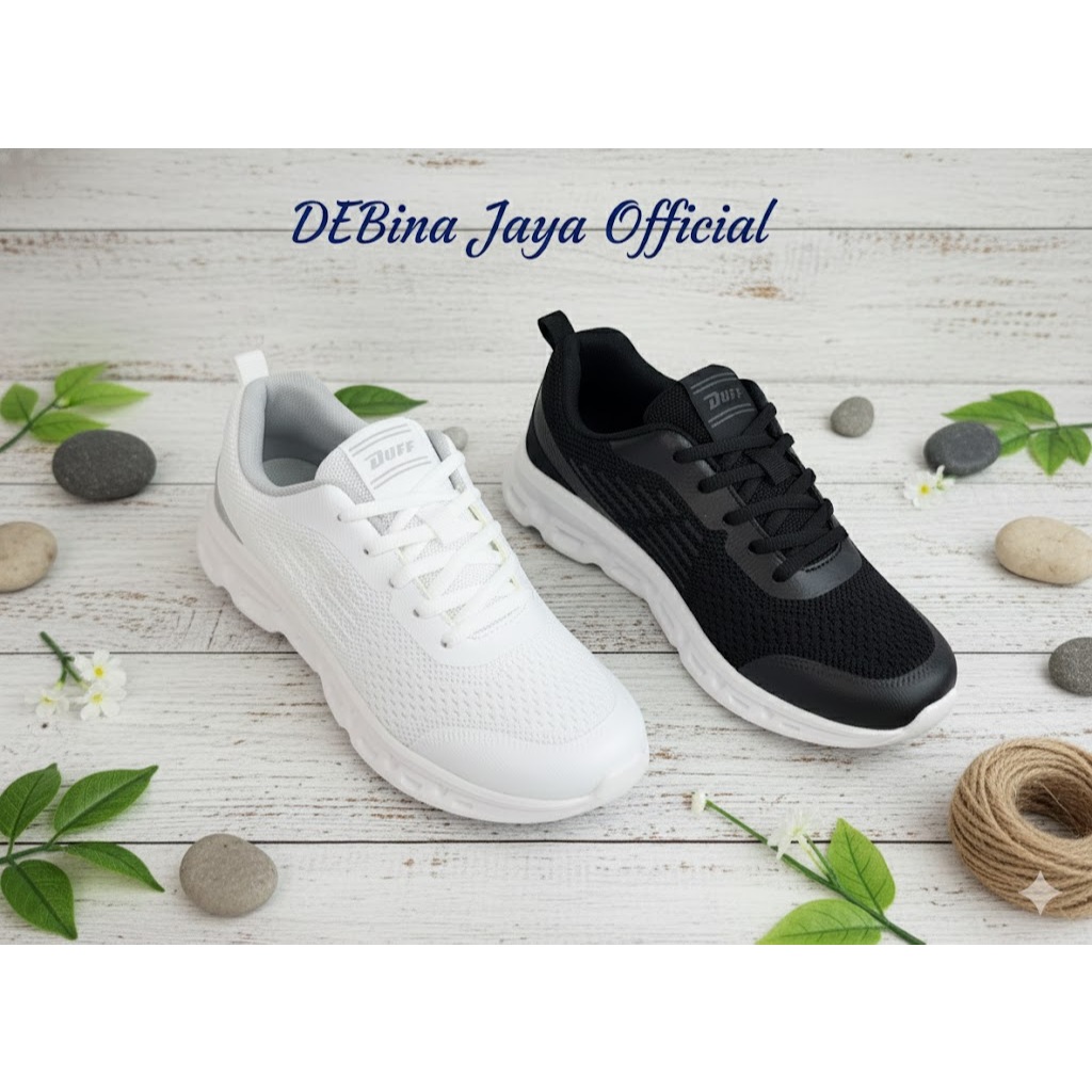 Debina jaya Official – Sepatu Duff Rossen  - No. 37-41 - Sepatu Wanita Fashion Running Sport Casual 