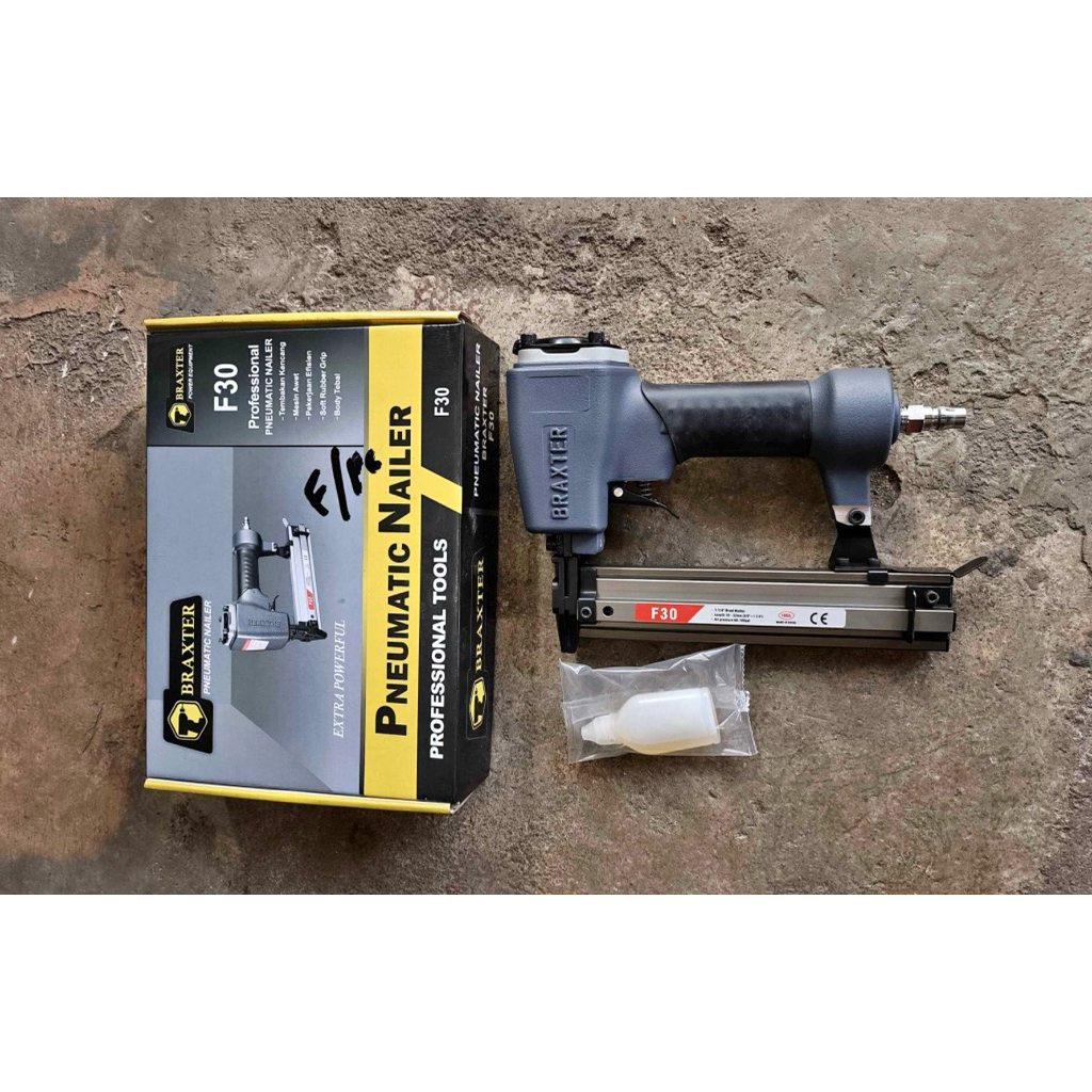 AIR NAILER STAPLES PAKU TEMBAK ANGIN F30 braxter / paku tembak angin kompressor