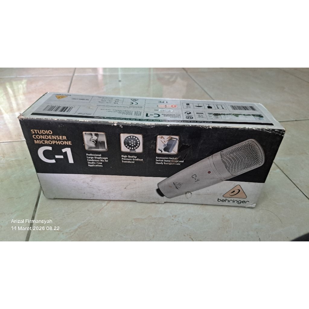 Mic Condenser Behringer C1