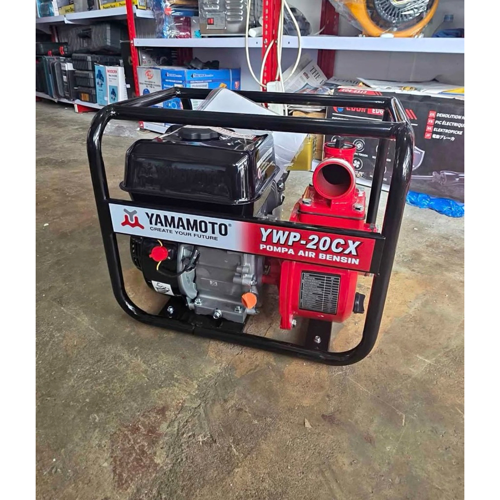 Pompa air sumur pake robin yamammoto 2in GX220 8.0Hp