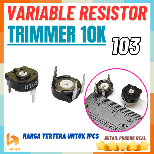 Trimpot 10K  VR Variable Resistor Potensiometer kecil potentiometer potensio