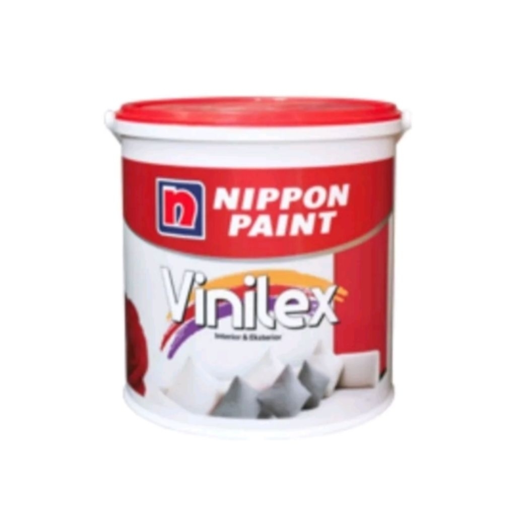 Cat Tembok Interior Exterior Nippon Vinilex Putih 5kg