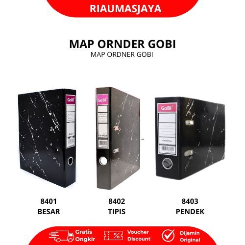 MAP ODNER GOBI GLOSSY SEMUA UKURAN