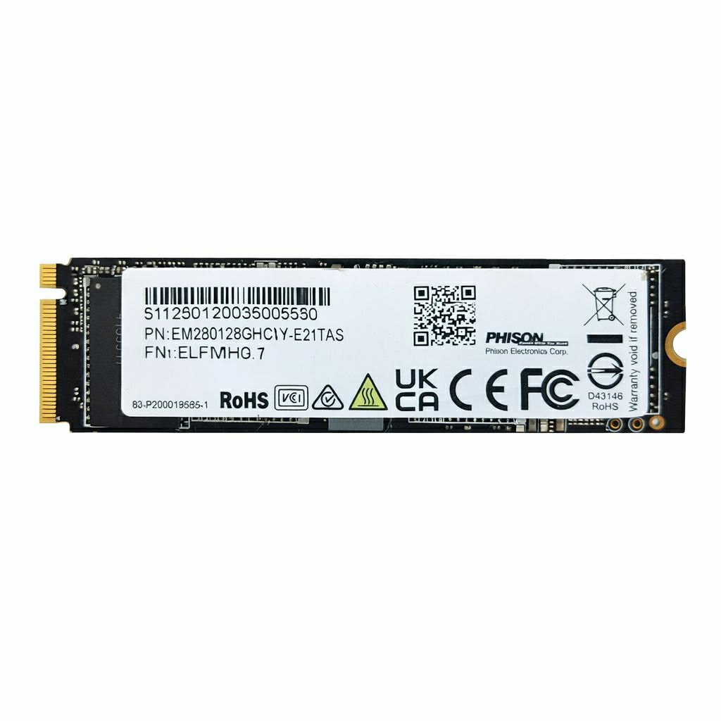 SSD M.2 NVMe 128GB PHISON