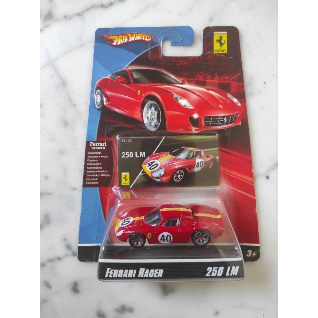 HOT WHEELS FERRARI 250LM COLLECTOR KEADAAN CARD MIN