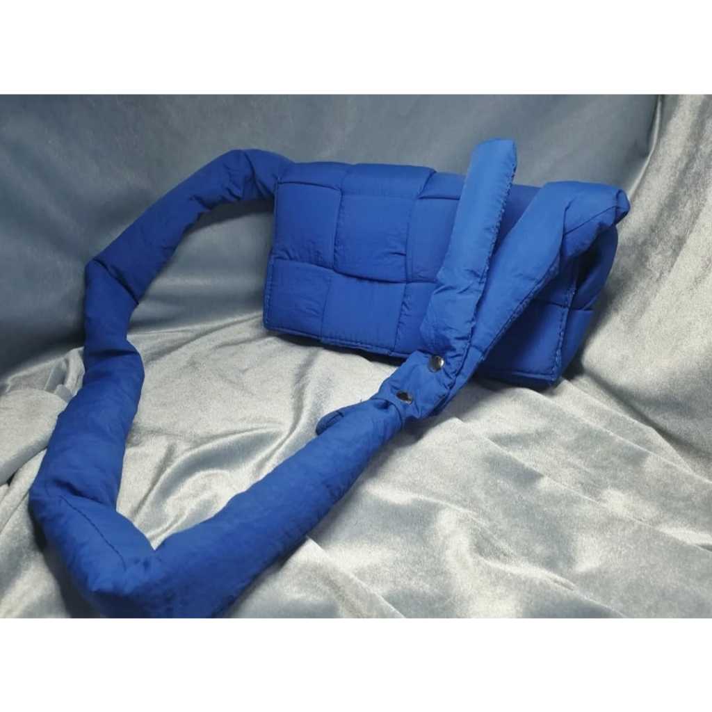 Tas Puffy Biru Preloved