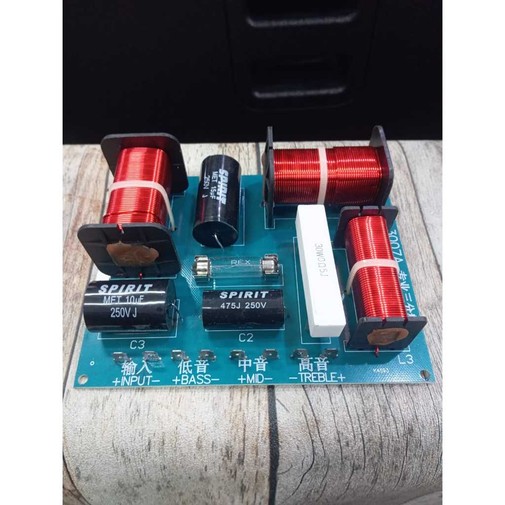 CROSSOVER PASIF 3WAY SPL AUDIO SD-3007A 500WATT