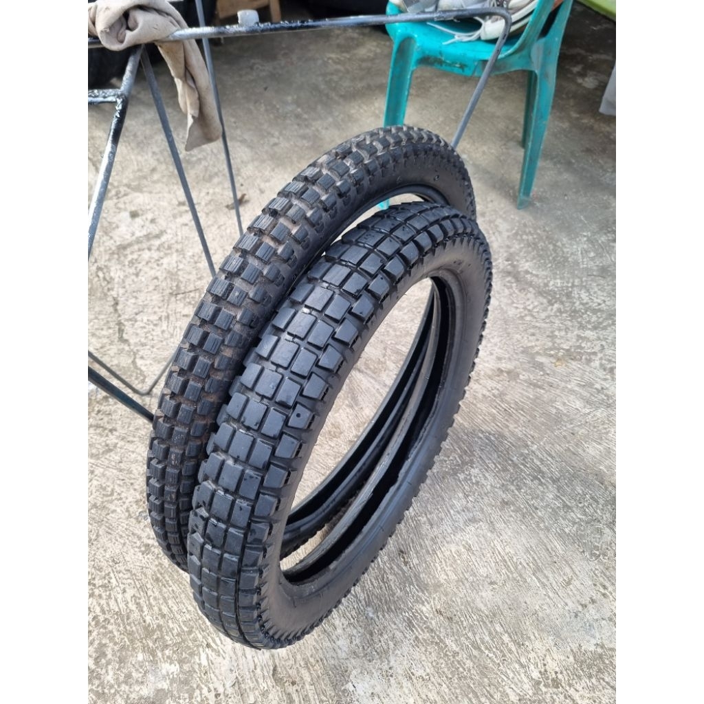 ban semi trail bekas copotan ukuran 18 350 dan 21-275