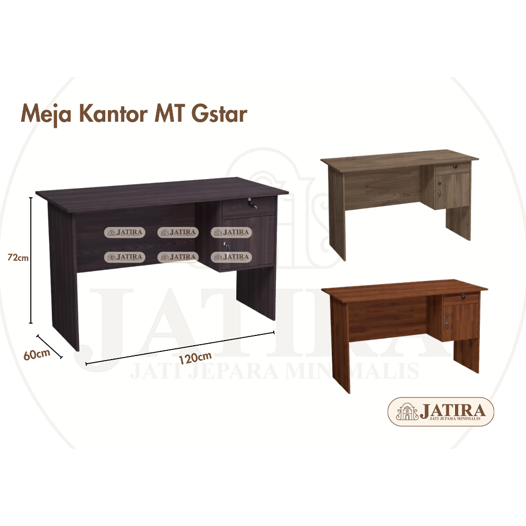 Meja Belajar Gstar MT Dark | Meja Belajar Meja Kerja Gstar Murah Palembang