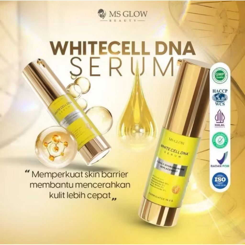 Preloved Ms Glow Serum White Cell Dna Pencerah