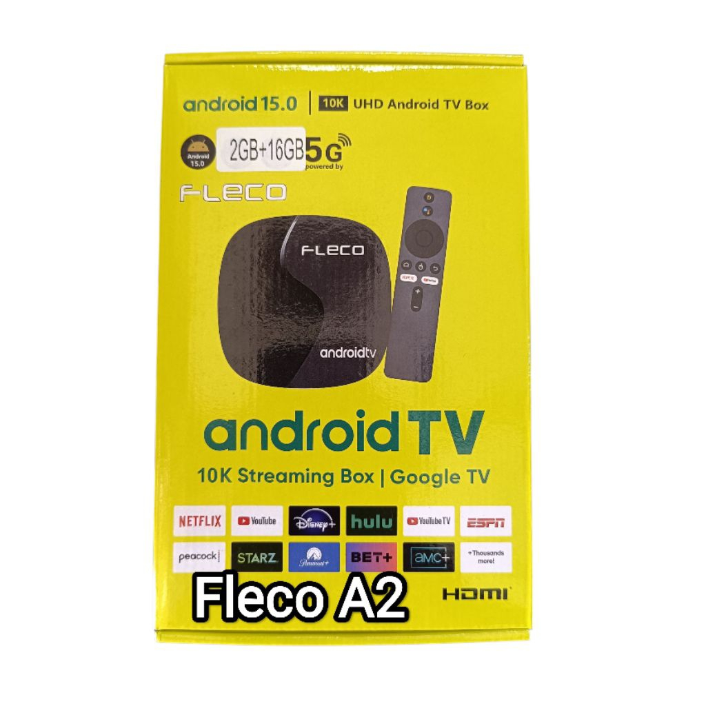 Android TV BOX MXQPRO 4K 5G SMART/TV BOX Android TV Fleco