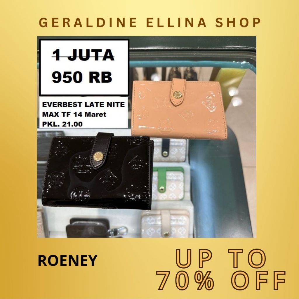 Dompet Wanita EVERBEST ori 100% seri ROENEY SALE