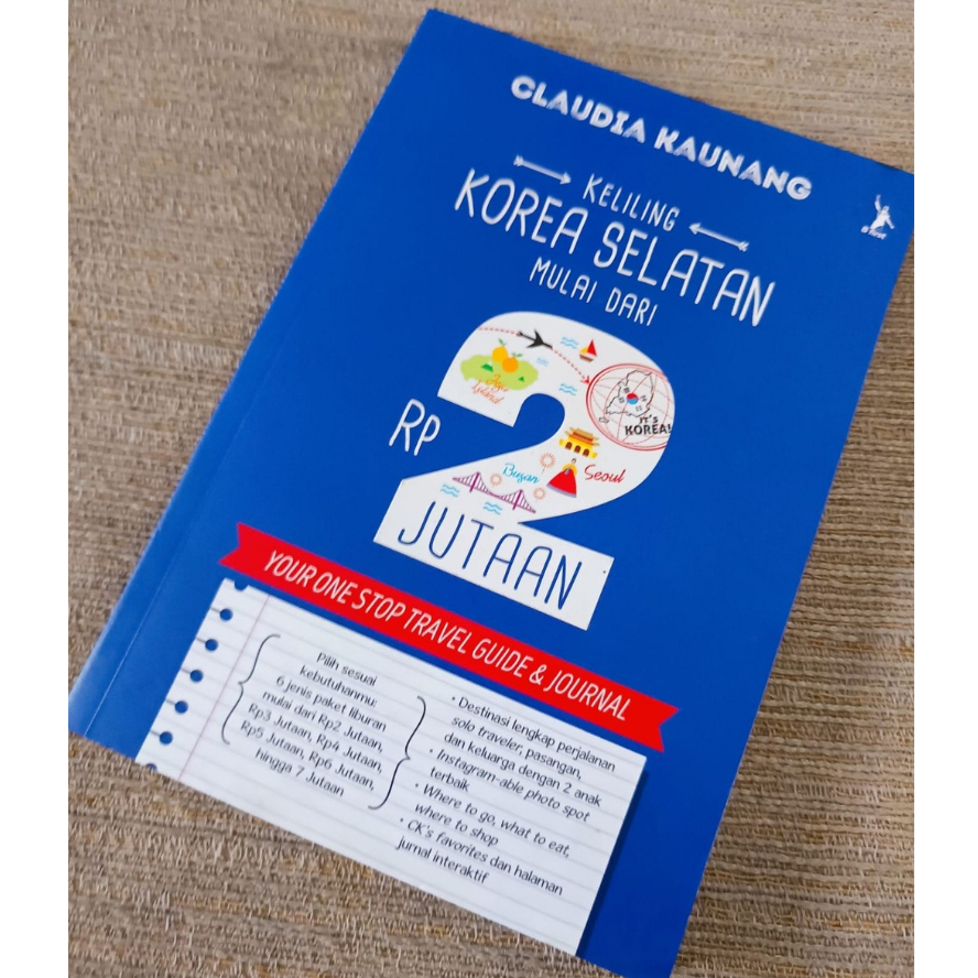 Claudia Kaunang Keliling Korea Selatan - Buku Traveling Preloved