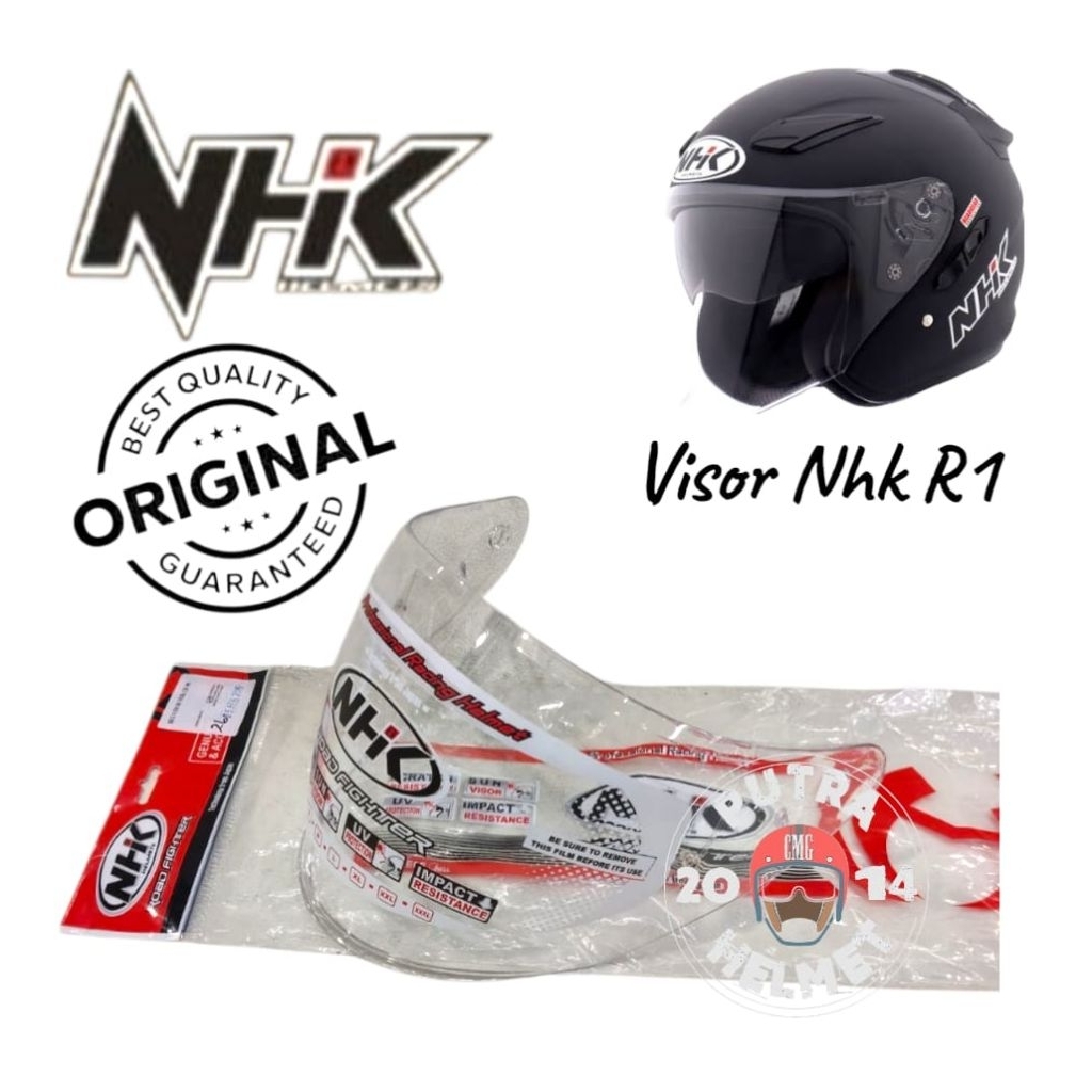 Kaca Helm Original NHK R1 | visor Helm NHK R1 ORIGINAL