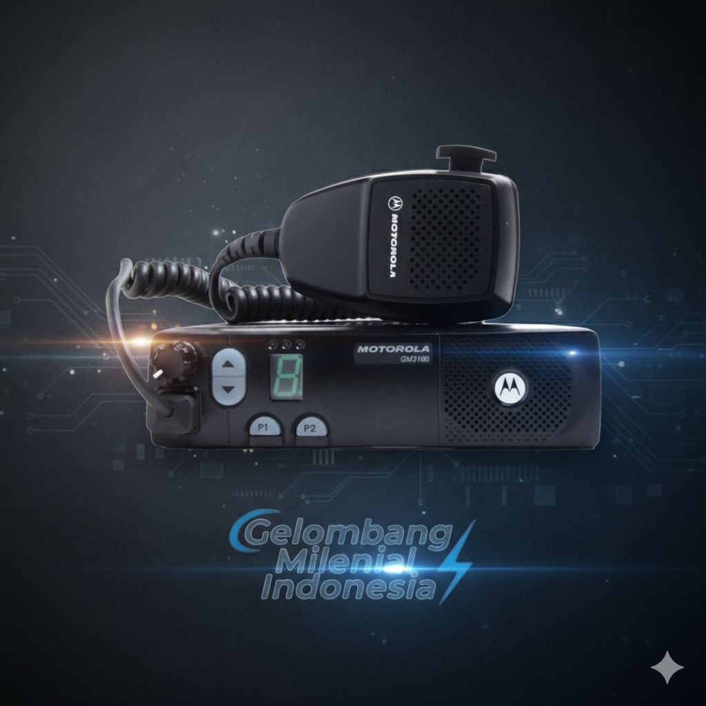 RADIO RIG MOTOROLA GM3188 VHF 25WATT