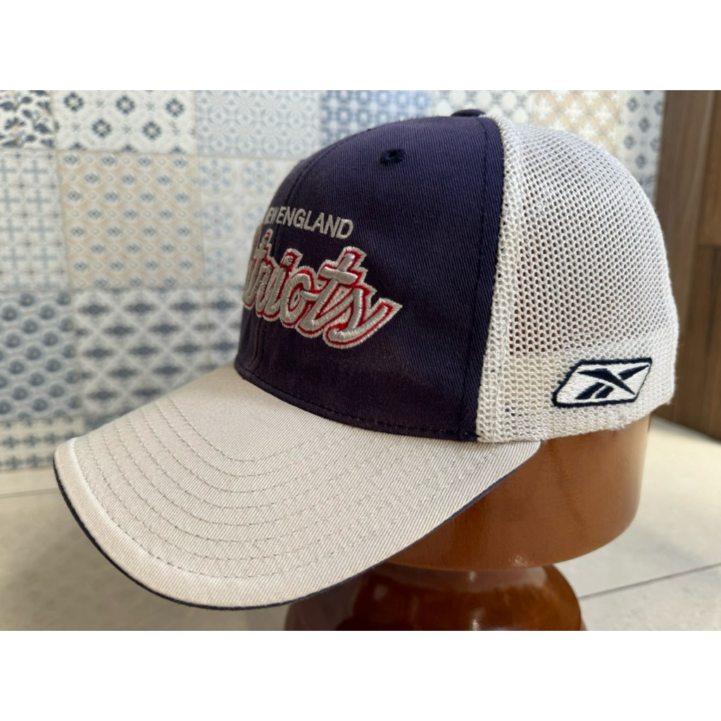 Topi Second Brand Branded New England Patriots By NHL X Reebok Original Full Tag Trucker