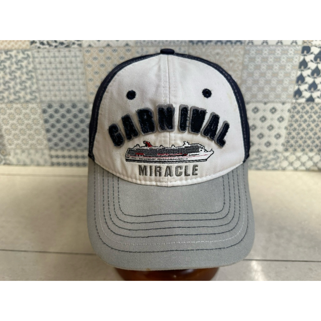 Topi Second Brand Branded Carnival Miracle Kapal Pesiar Cruise Ship Brand Original Full Tag