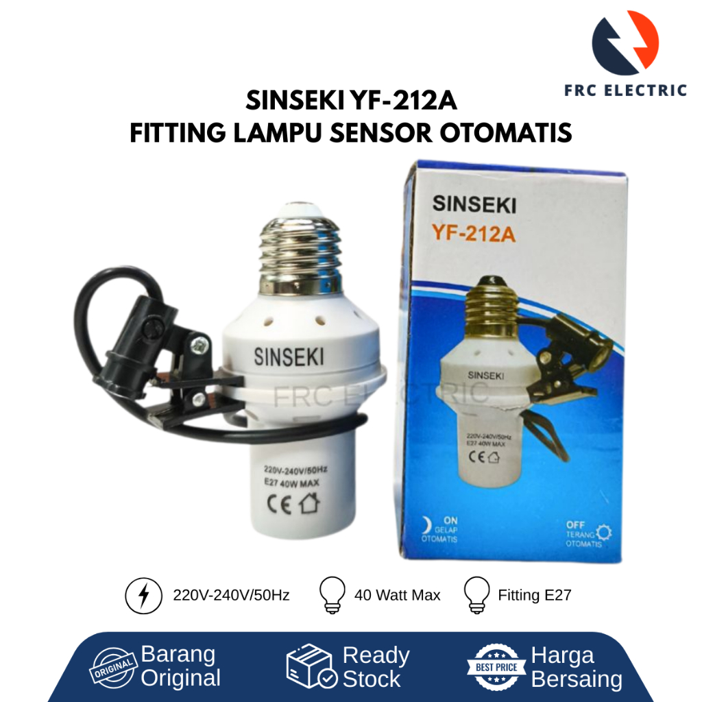 FITTING LAMPU SENSOR OTOMATIS - FITTING LAMPU - FITTING SENSOR - FITTING LAMPU OTOMATIS