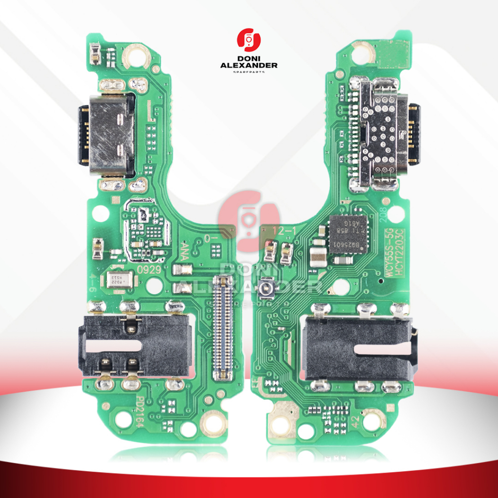 FLEXIBLE FLEXIBEL CAS CHARGER MICROFONE HANDSFREE VIVO Y55S 5G