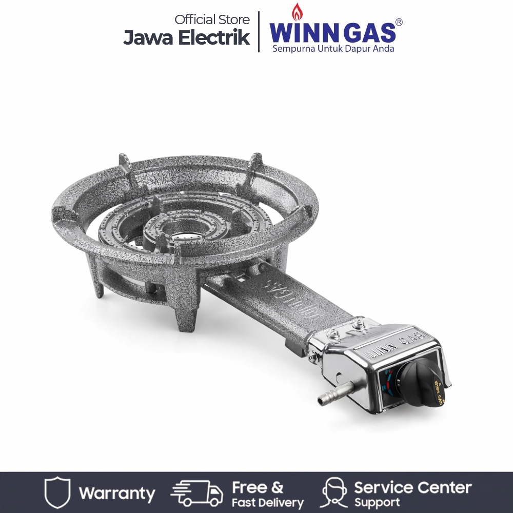 Winn Gas Kompor Mawar Komersial Ukuran Besar 1 Tungku Tekanan Rendah W 31A Low Presssure