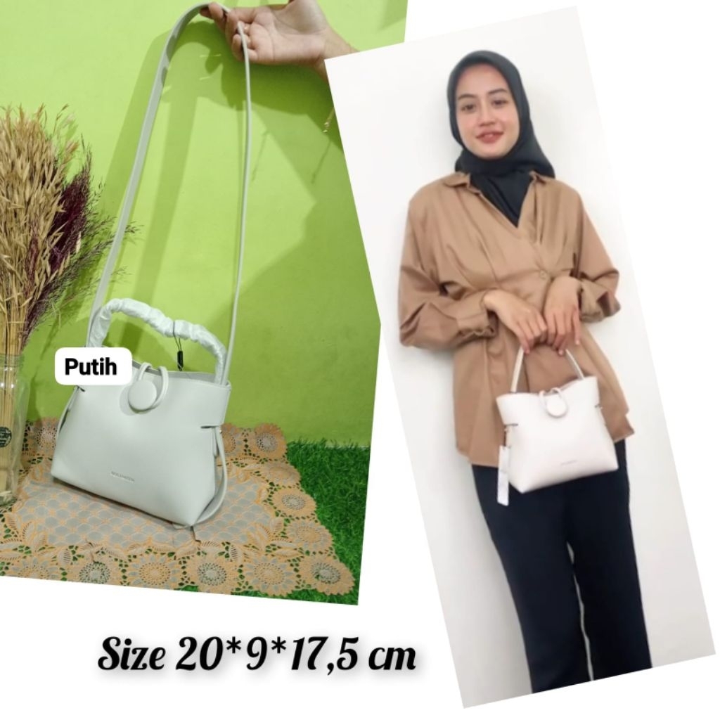 BOSTANTEN>Cella Bag By Bostanten Tas Slempang Wanita & Bahu Wanita Bahan Kulit PU Waterproof>Tas Wan