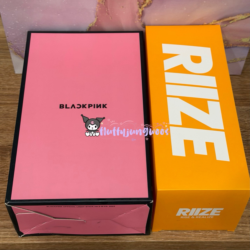 BOOKED preloved lightstick blackpink ver 2 ls bp