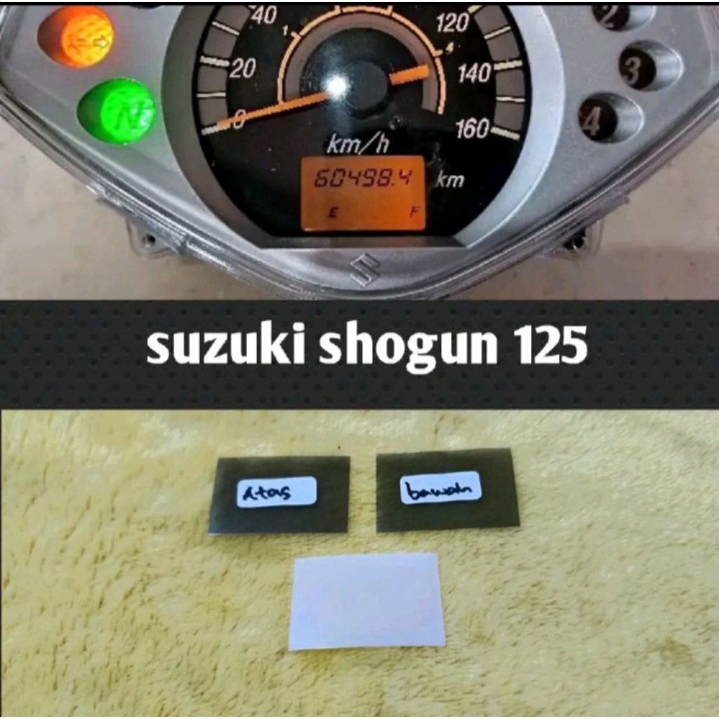 polarizer speedometer digital Suzuki Shogun 125 original
