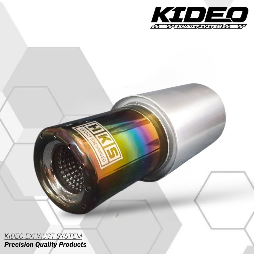 KNALPOT HKS PREMIUM SUARA BASS ADEM