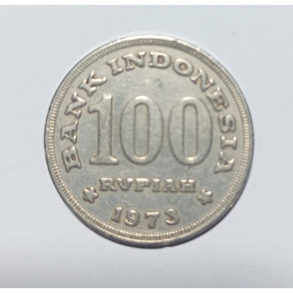 koin logam 100 1973