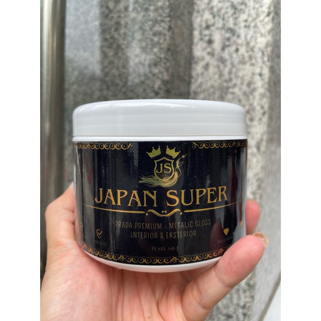 CAT PRADA EMAS / GOLD SUPER / PRADA JEPANG / Metallic GLOSS / Interior & Eksterior / 500 Gr