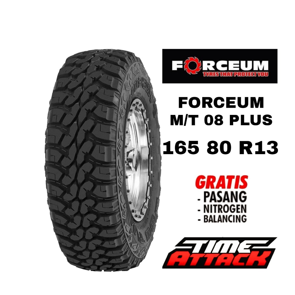 Ban Mobil MT FORCEUM M/T 08 PLUS 165 80 R13 Ban Mobil Offroad Ring 13