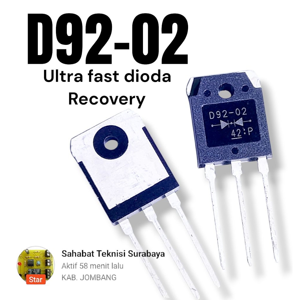 Baru. Dioda D92-02 D9202 Dioda las inverter