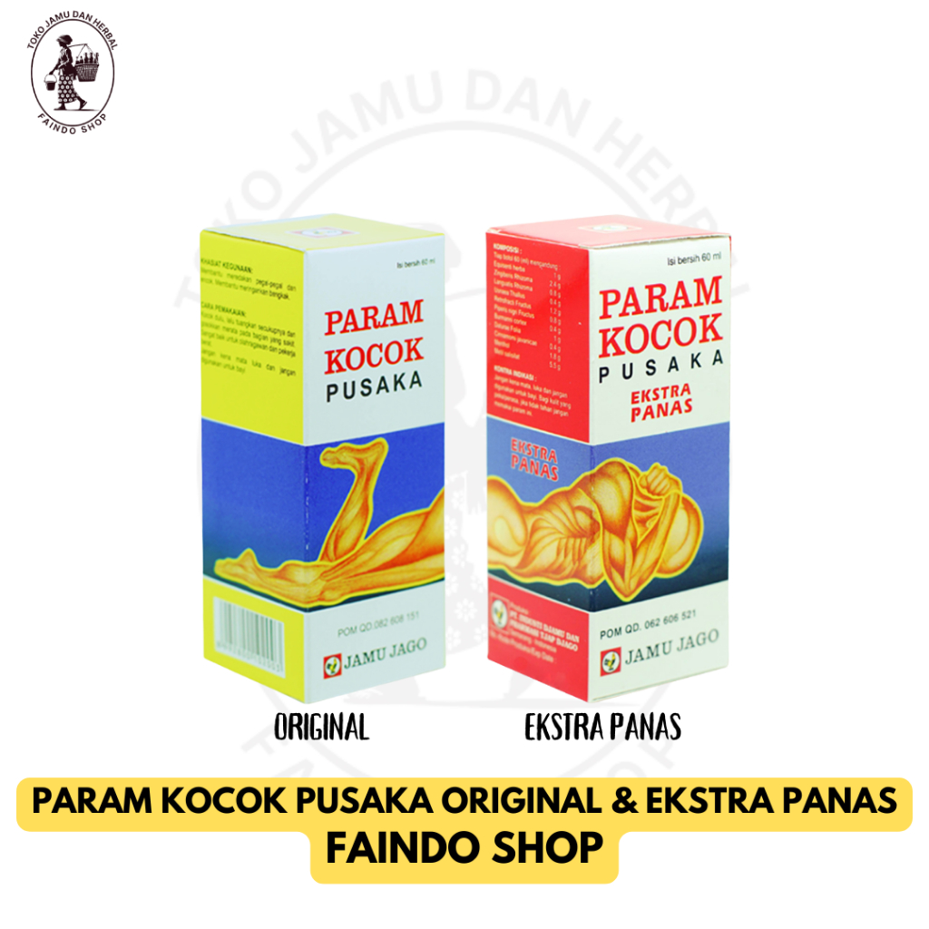 Minyak Urut Param Kocok Pusaka Jago